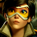 Overwatch Tracer close up