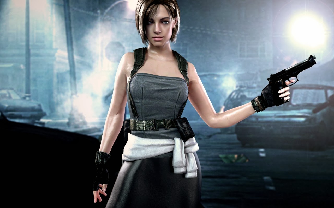 Download Resident Evil Biohazard Horror Game Series Jill Valentine Wallpaper