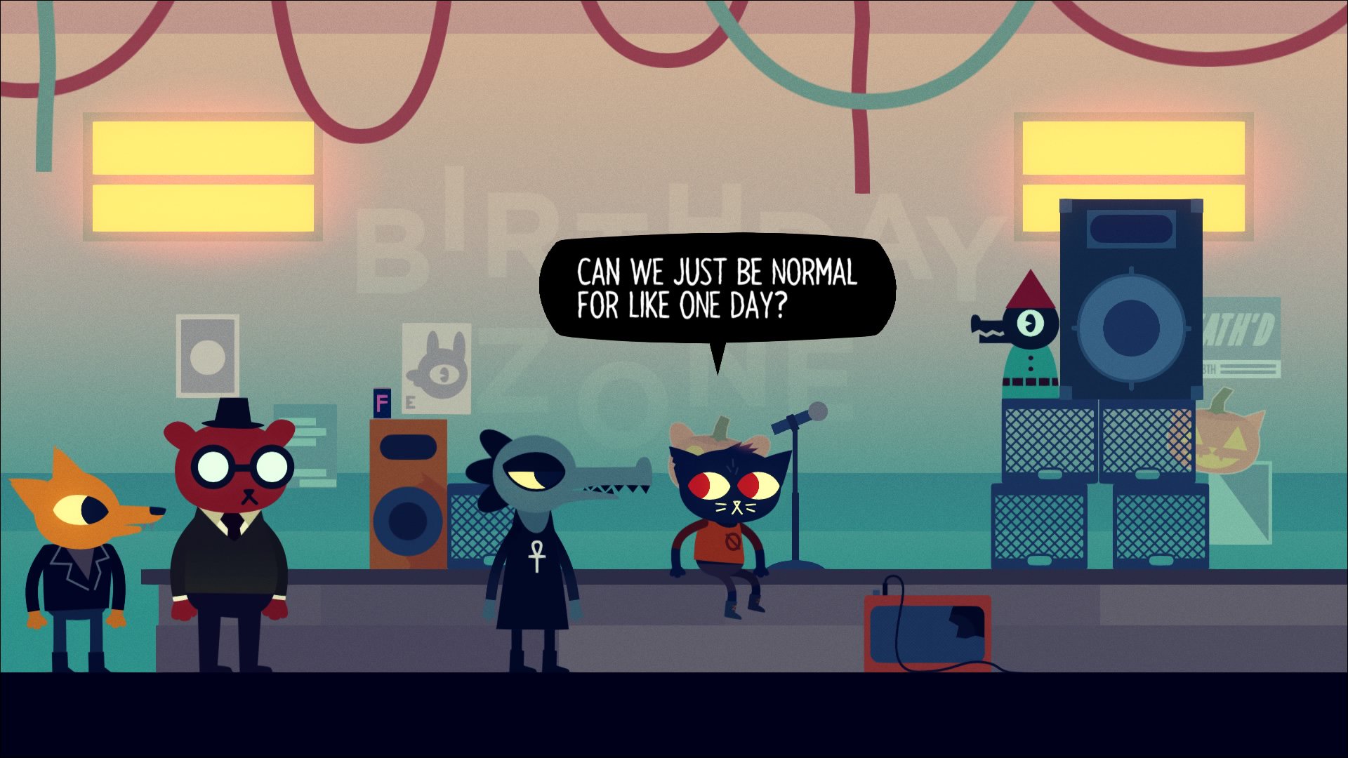 the night in the woods characters as pople