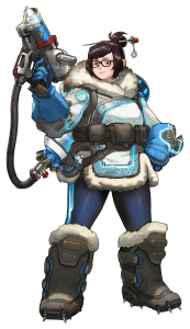 Overwatch’s Mei. Official Overwatch art.