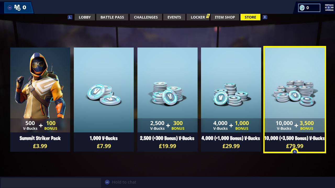 fortnite skin prices