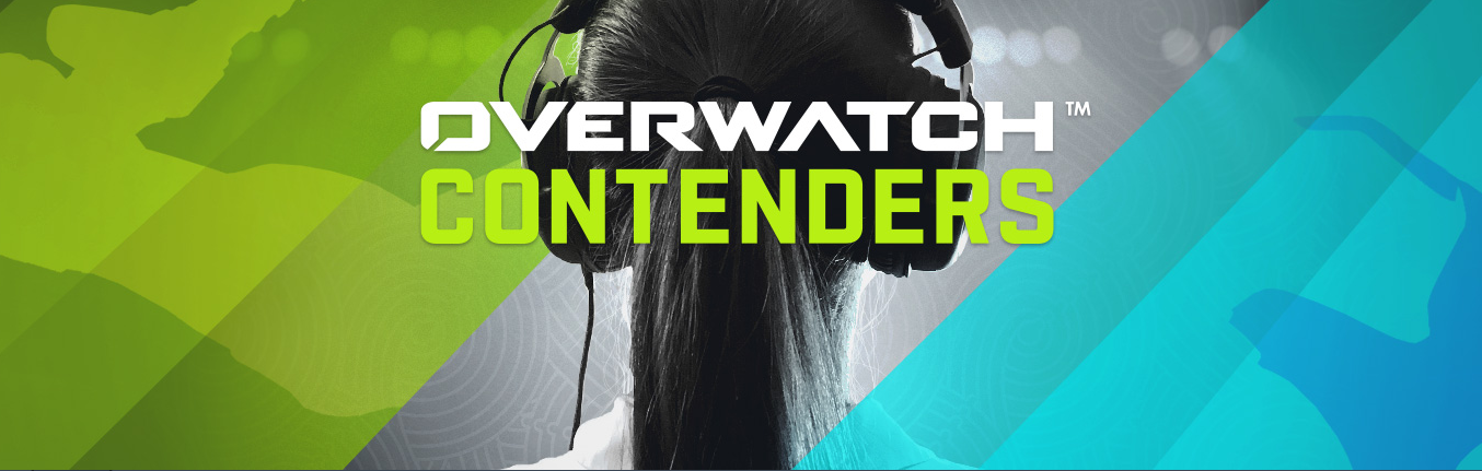 The Contenders site features who we assume to be a woman player