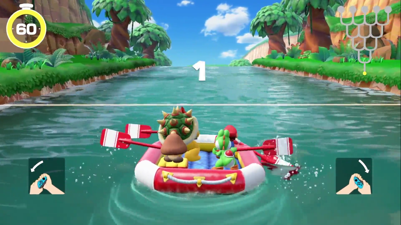 Mario Party "River Survival"