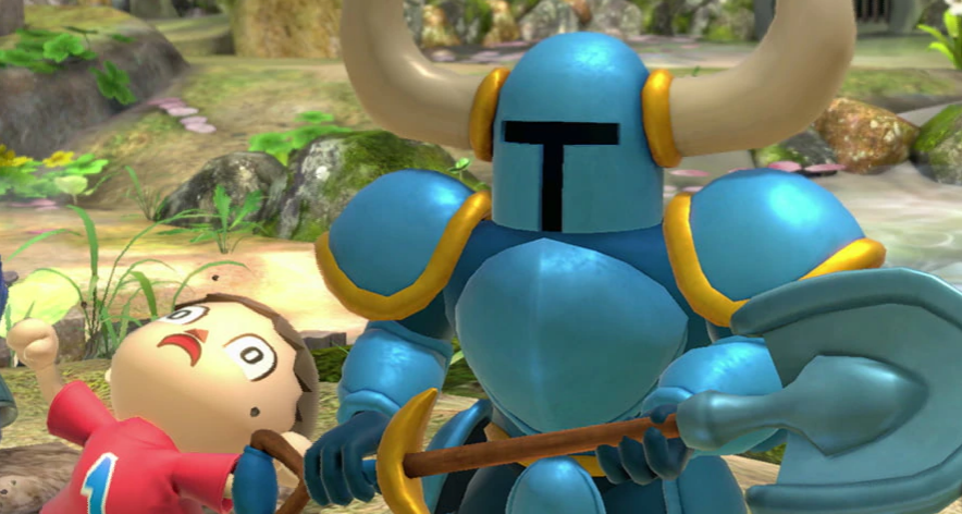 Indie favorite Shovel Knight in Super Smash Bros Ultimate