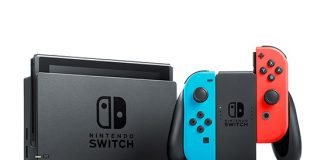 Nintendo Switch Console and Joy-cons