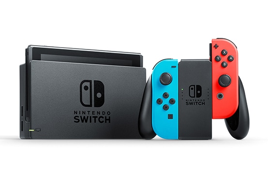 Nintendo Switch Console and Joy-cons